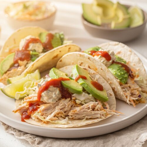 CHICKEN TACOS (ASSEMBLY STYLE)