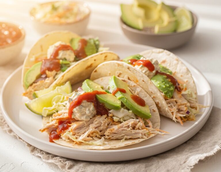 CHICKEN TACOS (ASSEMBLY STYLE)