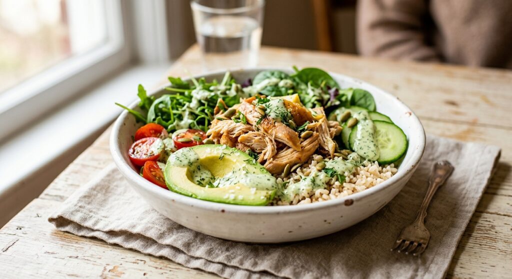 Rotisserie Chicken Power Bowl