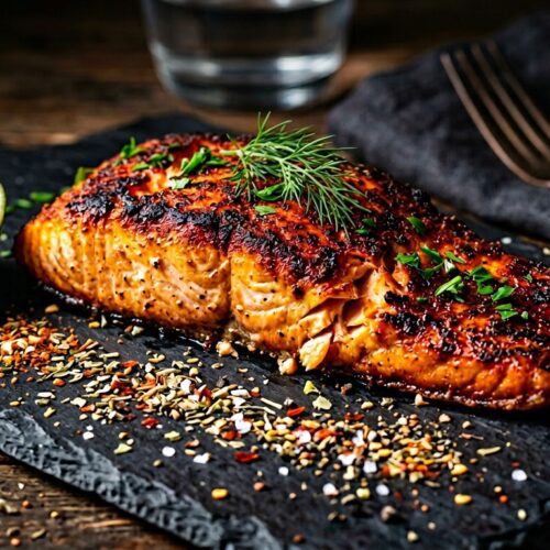 Air Fryer Salmon