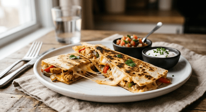 chicken quesadilla