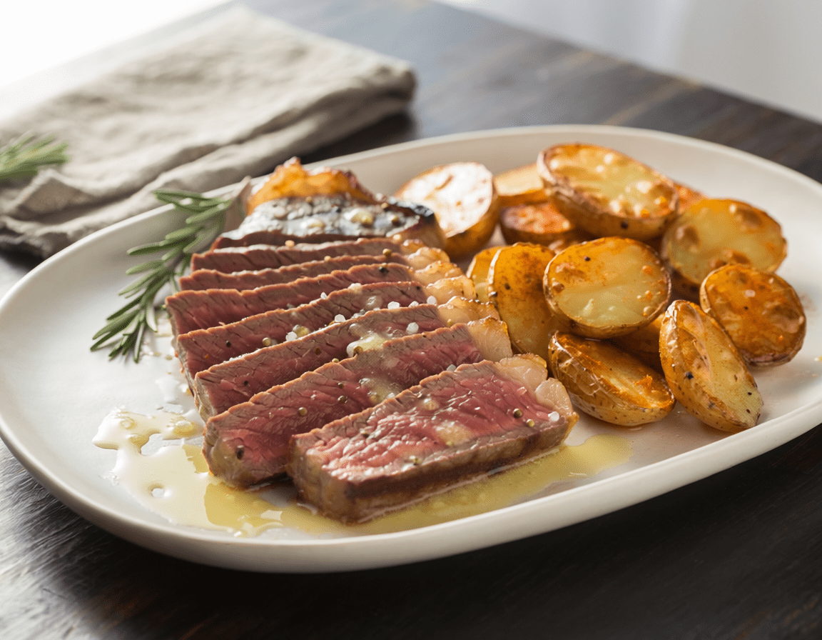Air fryer steak