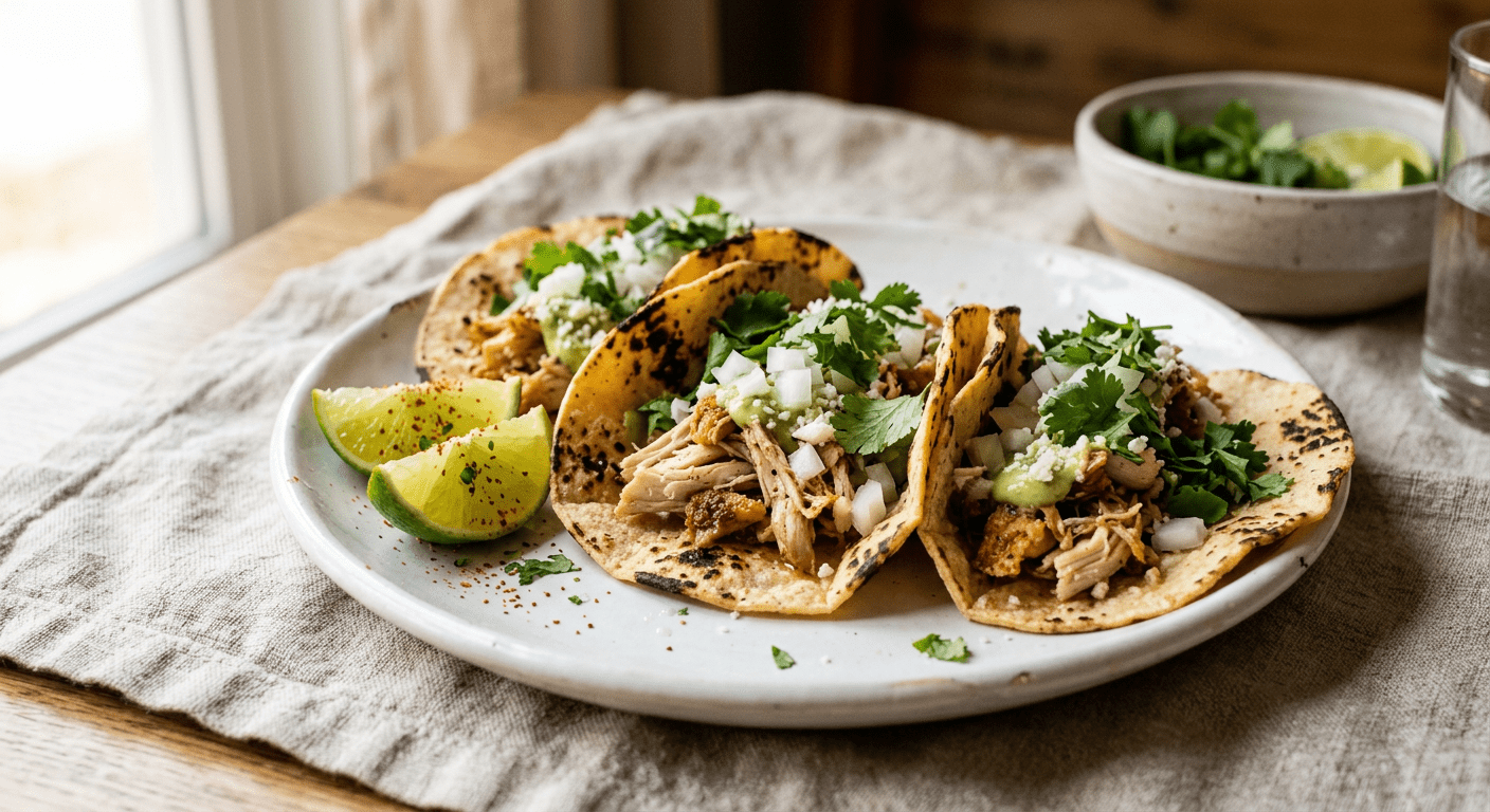 rotisserie chicken street tacos