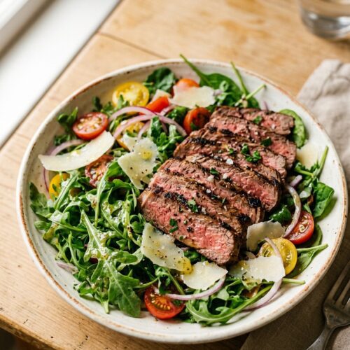 steak salad