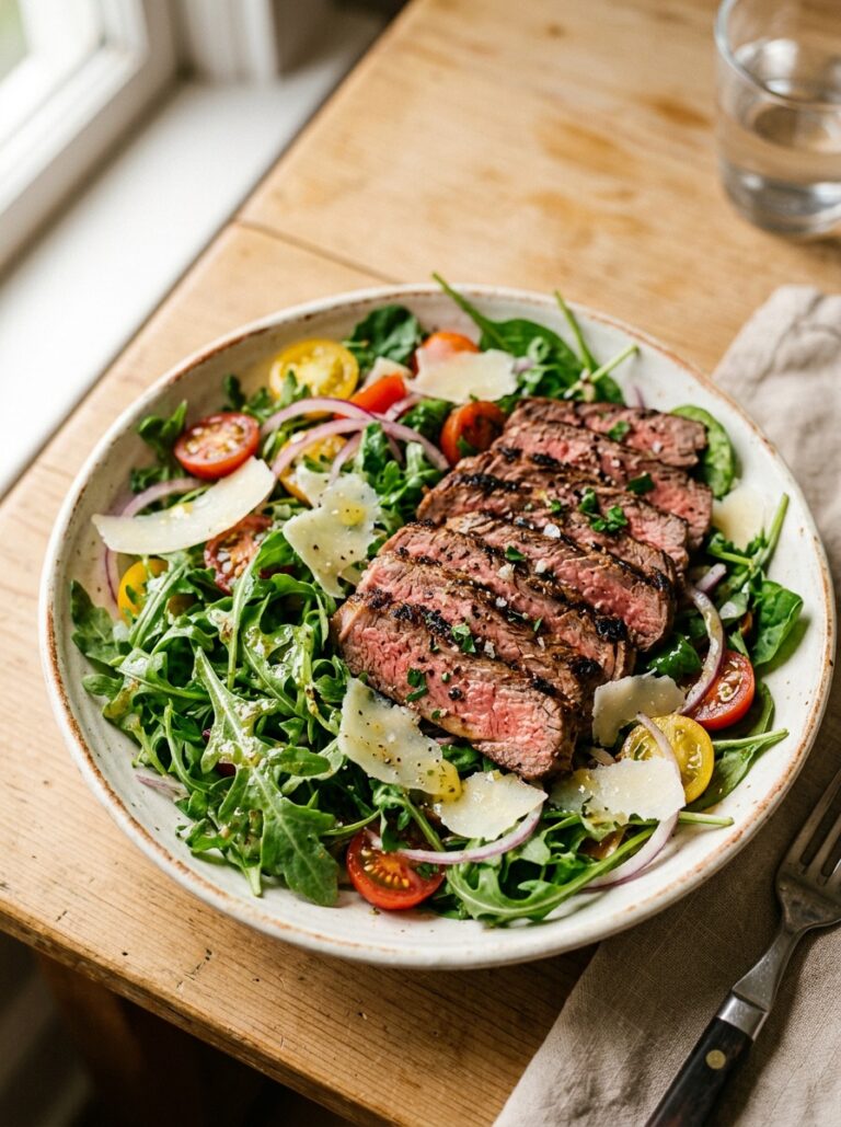 steak salad