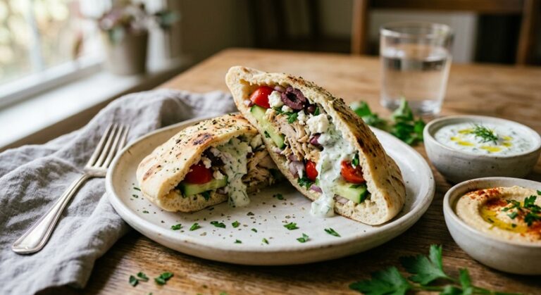 mediterranean chicken pita