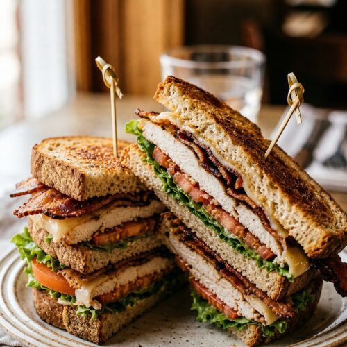 no cook chicken club