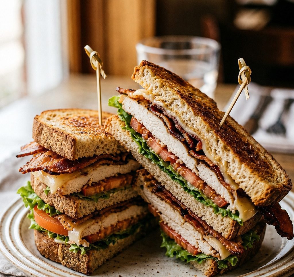 no cook chicken club