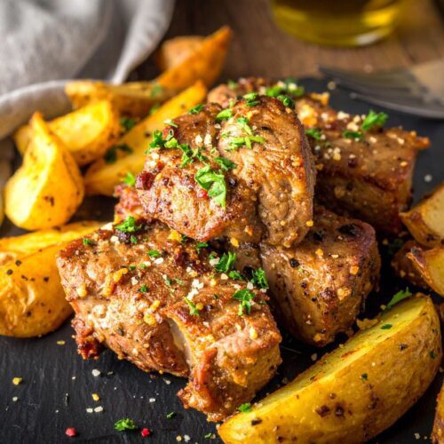sheet pan steak and potatoes