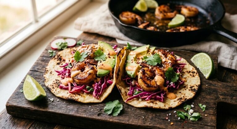 shrimp tacos