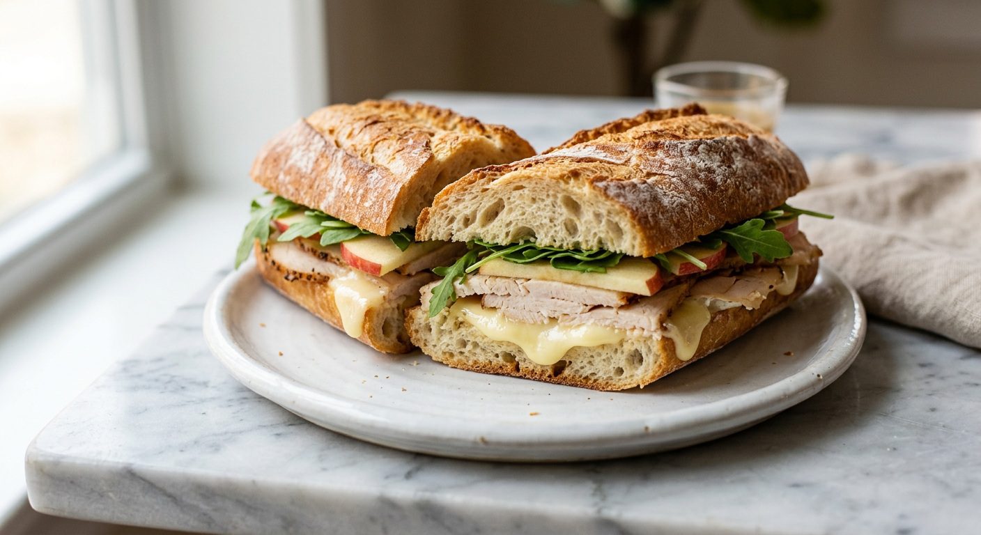 turkey and brie sandwich