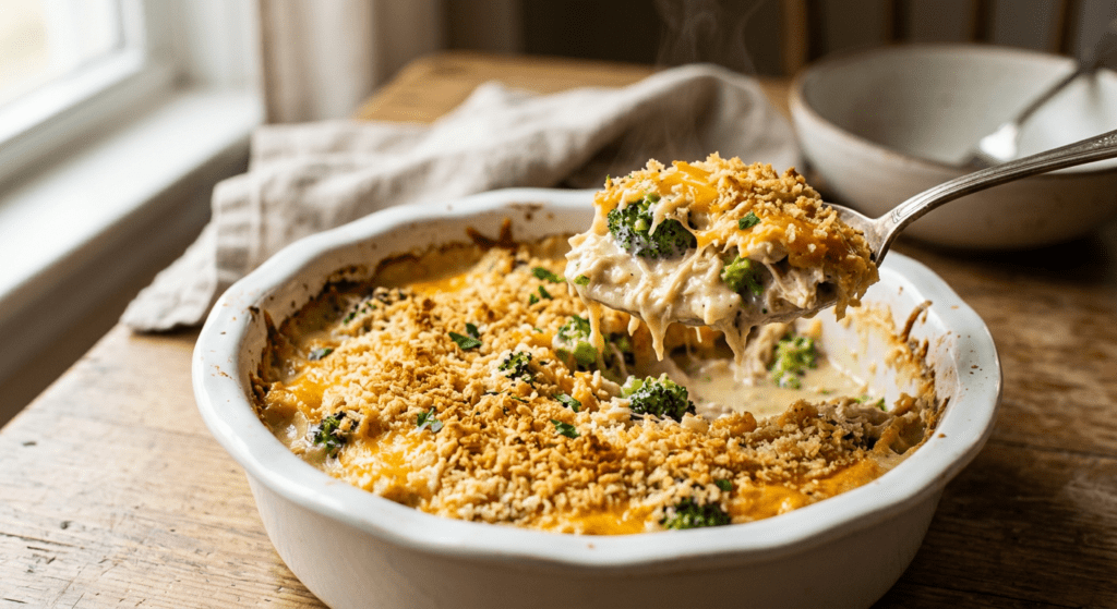 creamy chicken broccoli casserole