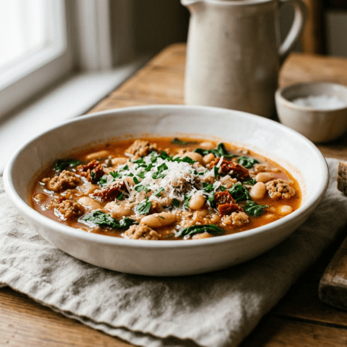 Tuscan White Bean Soup