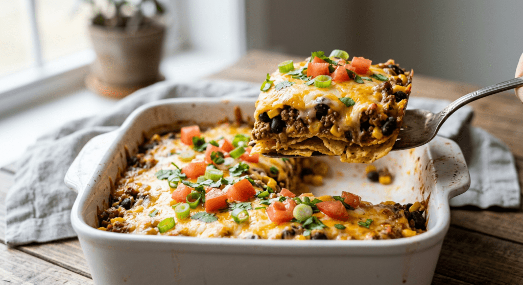 baked taco casserole