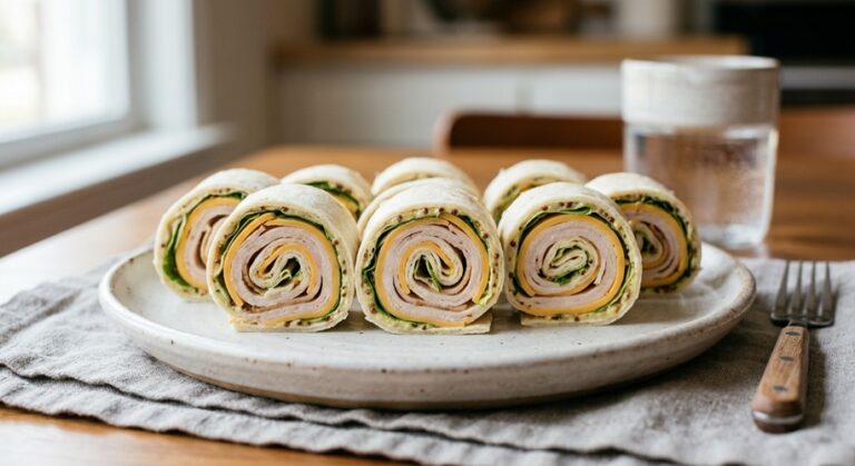 Turkey and Cheese Roll-Ups