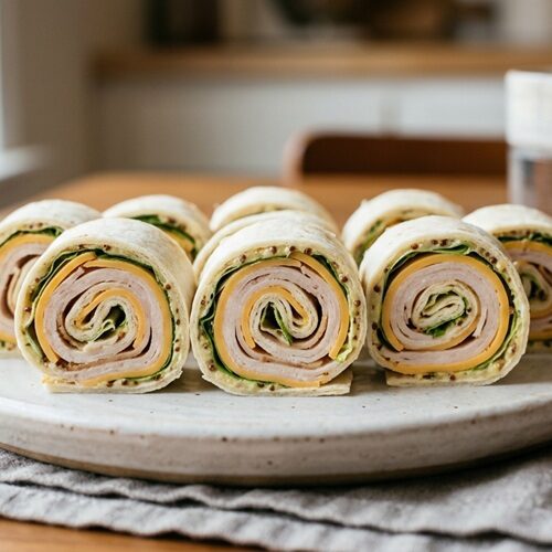 turkey and cheese roll-ups high proteinn