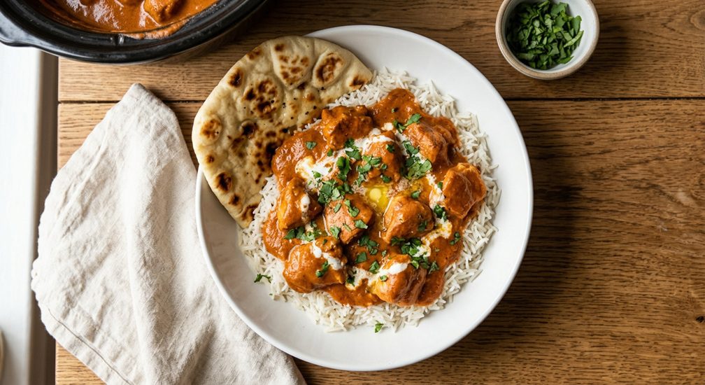 slow cooker butter chicken